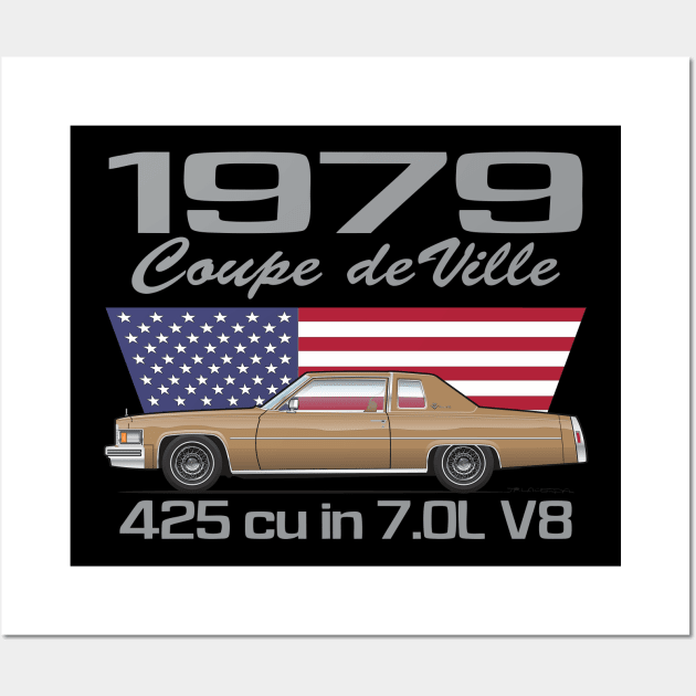 1979 Coupe de Ville Wall Art by ArtOnWheels